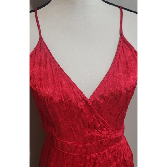 NWT Band of the Free Ruby Red Wrap Midi Dress - Picture 5 of 10